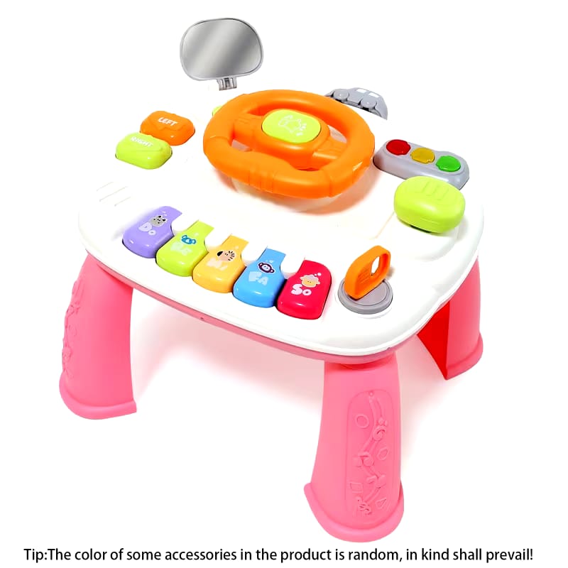 Mesa Didáctica Infantil Automóvil Interactivo con Luz y Sonido