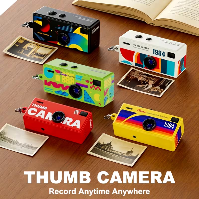 Mini Cámara HD 1080P Tipo Llavero + Tarjeta Micro SD | Cámara Portátil Ultraligera