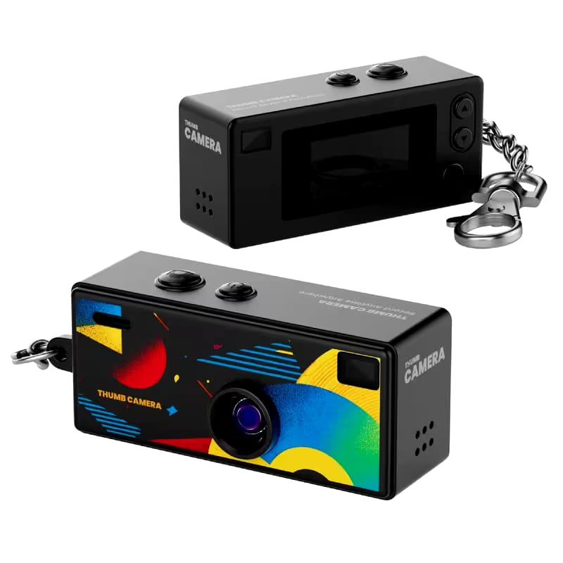 Mini Cámara HD 1080P Tipo Llavero + Tarjeta Micro SD | Cámara Portátil Ultraligera