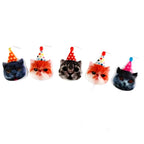 Velas de Cumpleaños con Diseño de Gatitos (Set de 5)