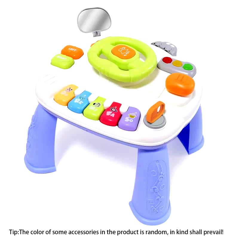 Mesa Didáctica Infantil Automóvil Interactivo con Luz y Sonido