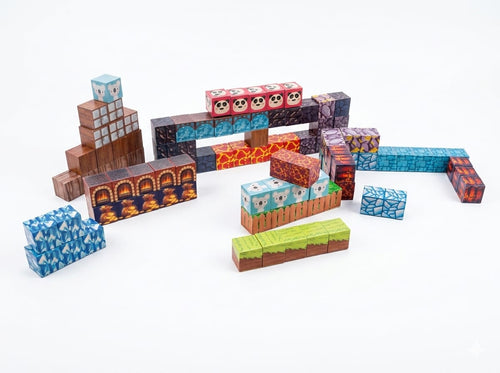 Bloques Magnéticos 100 Piezas - Set Educativo para Niños