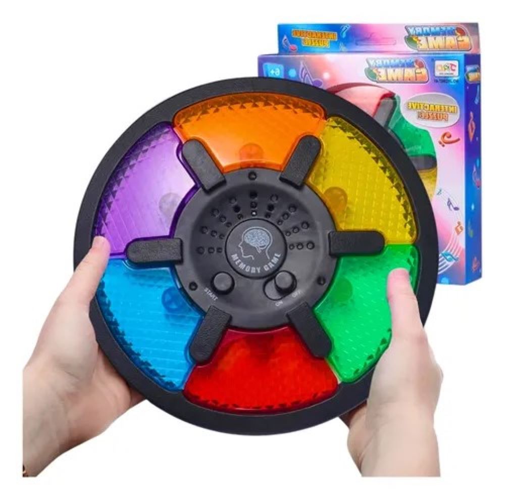 Juego de Memoria Brainy con Luces y Sonido – 15 Niveles