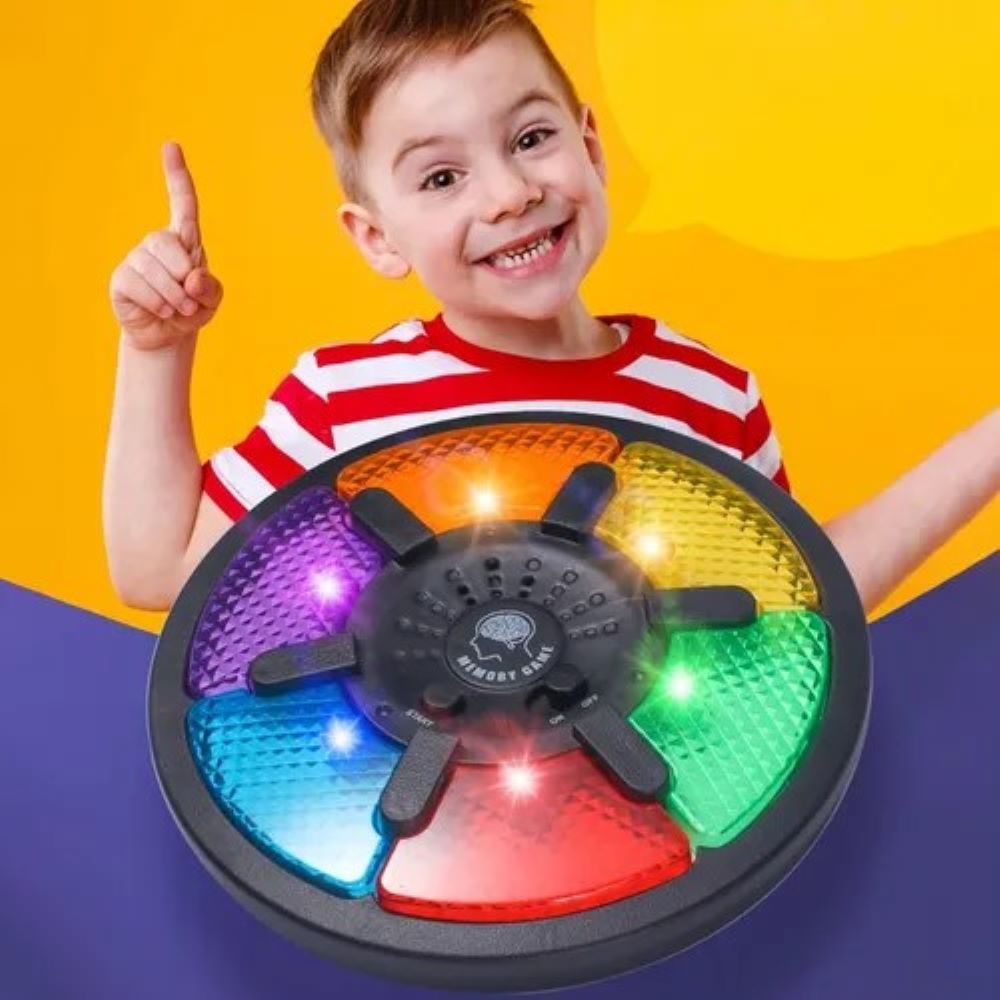 Juego de Memoria Brainy con Luces y Sonido – 15 Niveles