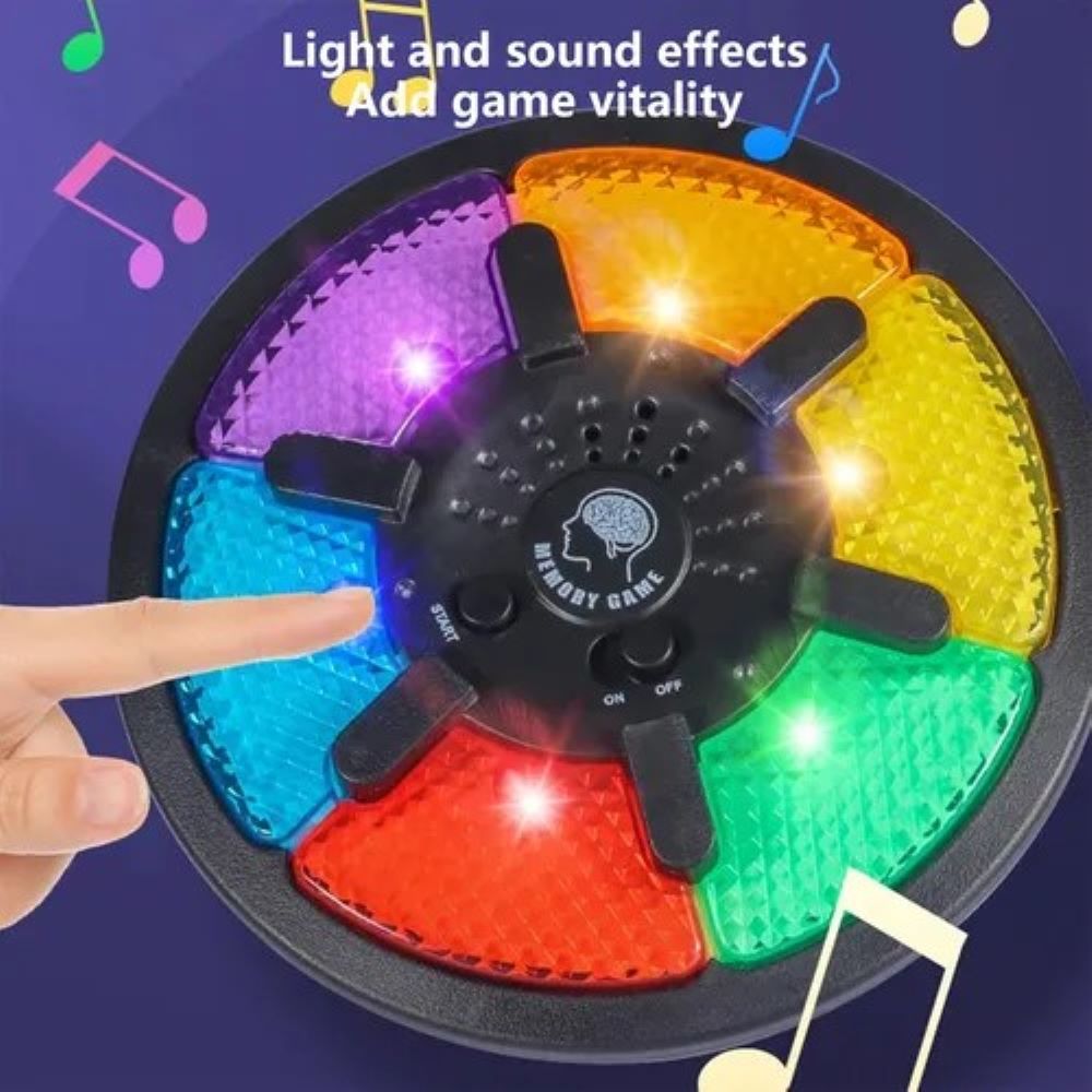 Juego de Memoria Brainy con Luces y Sonido – 15 Niveles