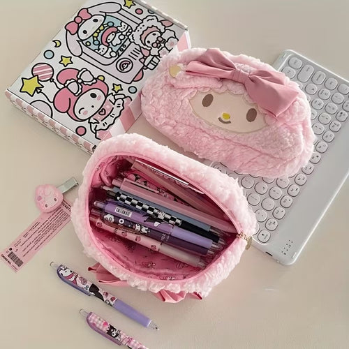 Cartuchera de Felpa My Sweet Piano – Estuche Escolar Kawaii