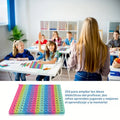 Kit Pop It Educativo – Abecedario + Tabla de Multiplicar