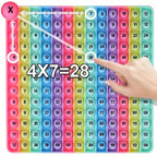 Pop It Educativo Tabla de Multiplicar 12x12 – Juguete Sensorial