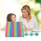 Kit Pop It Educativo – Abecedario + Tabla de Multiplicar